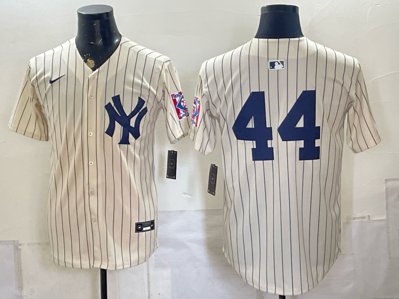 Men 2026 New York Yankees #44 white Nike MLB Jersey 0805->new york yankees->MLB Jersey